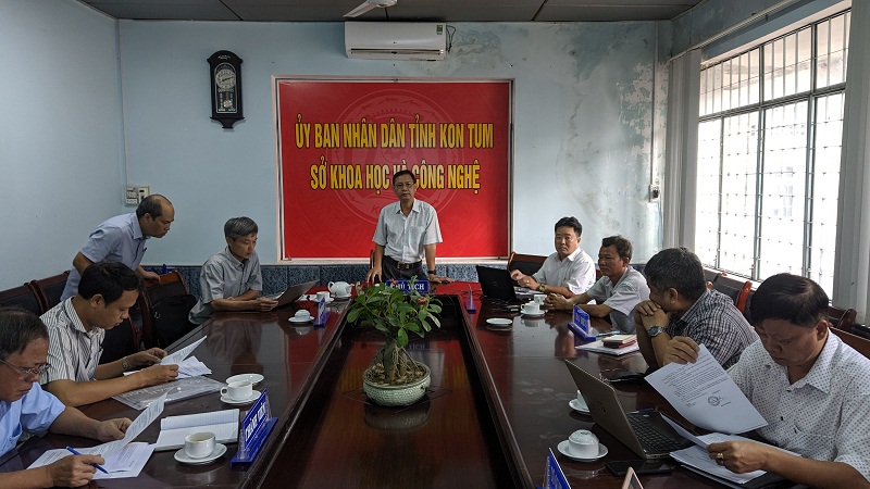 Sở Khoa học và Công nghệ tỉnh Kon Tum họp Hội đồng KH&CN xét giao trực tiếp nhiệm vụ KH&CN cấp tỉnh năm 2020